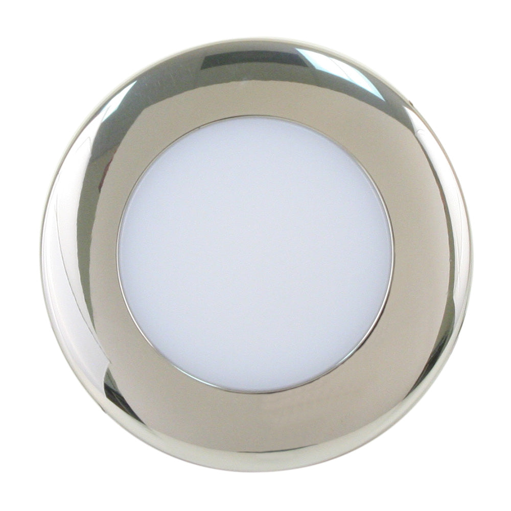 Scandvik A2.5 4 Color Downlight with SS Trim - 8-30V