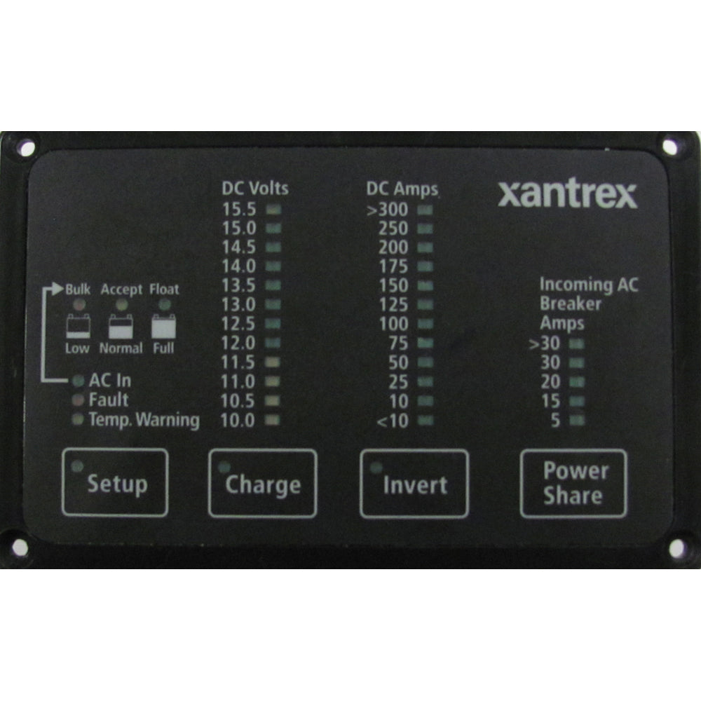 Xantrex Heart FDM-12-25 Remote Panel, Battery Status & Freedom Inverter/Charger