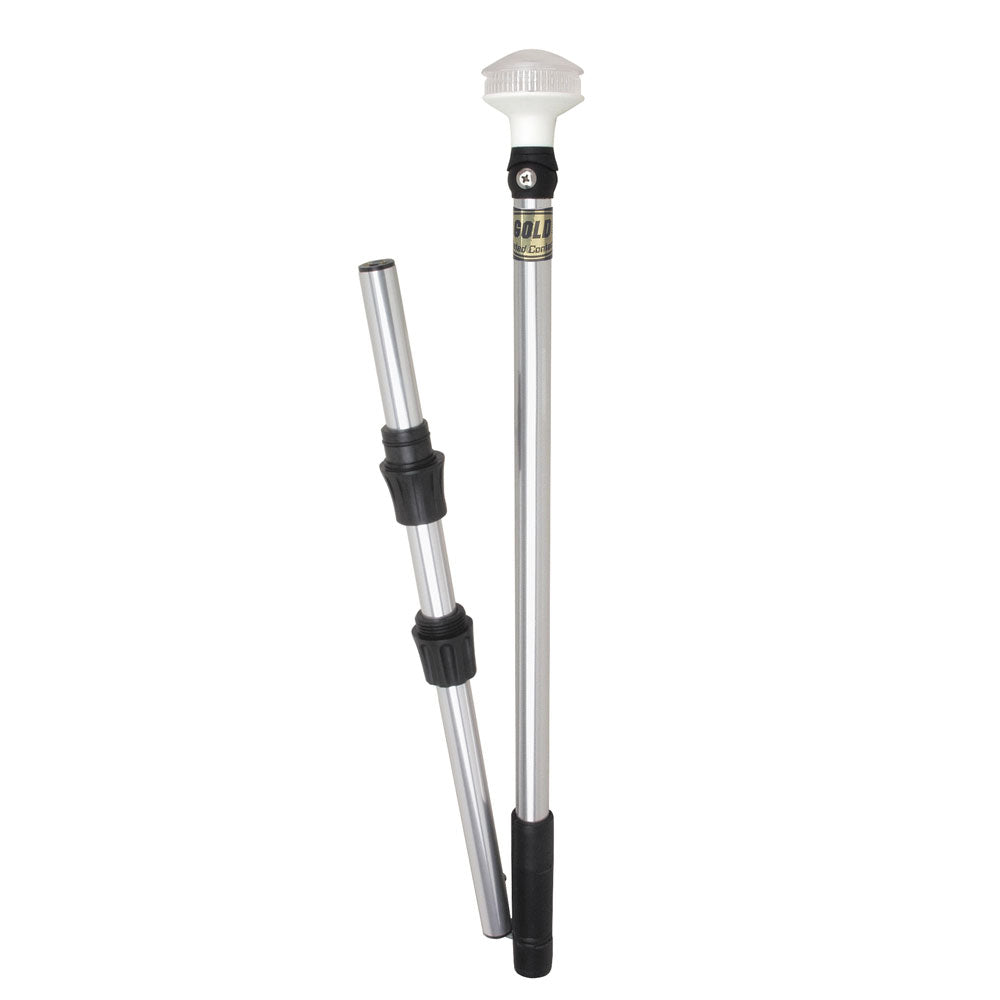 Perko Omega Series LED Universal Pole Light with Fold In Half Pole