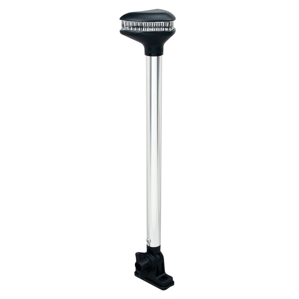 Perko Stealth Series - L.E.D. Fold Down White Light - Vertical Mount - 13-3/8"