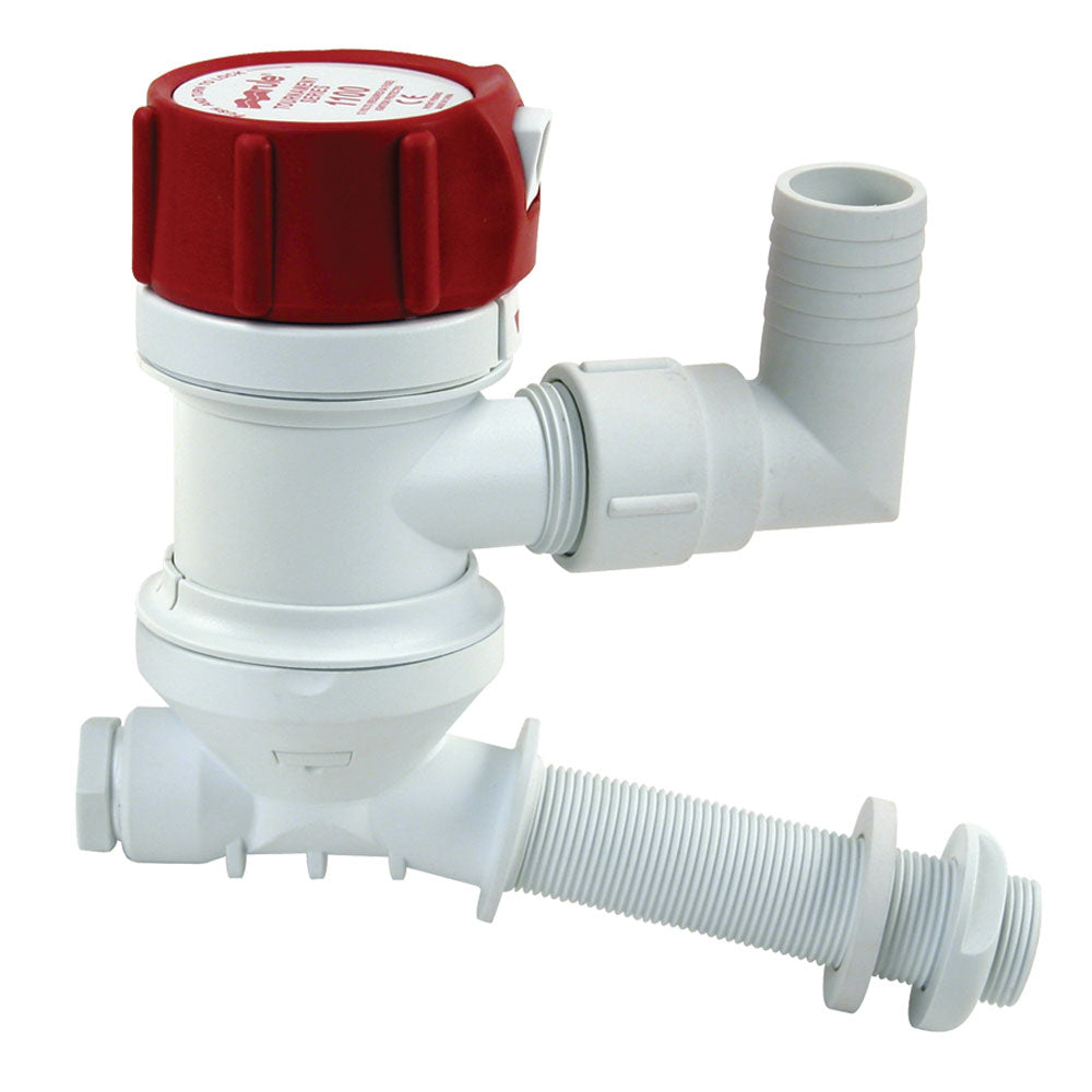 Rule "C" Tournament Series 800 GPH Livewell/Aerator with Angled Inlet