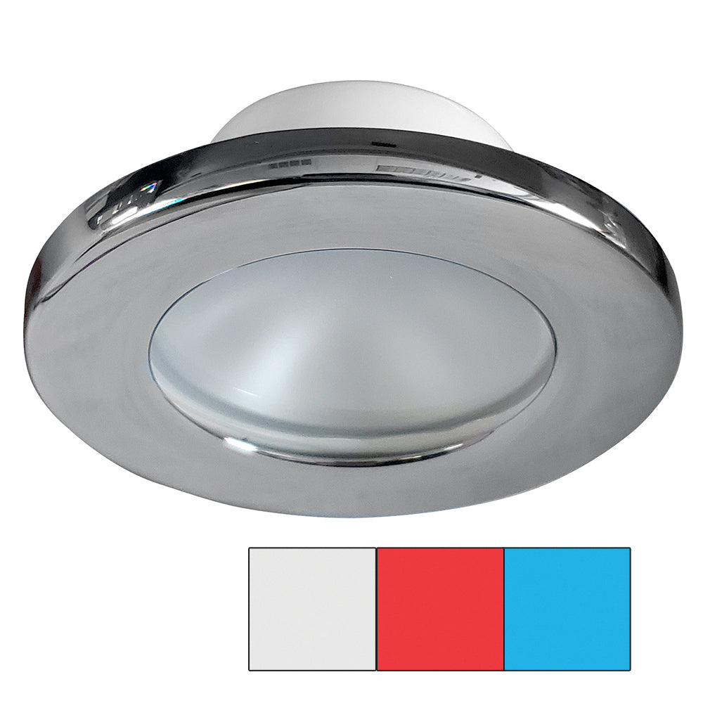 i2Systems Apeiron A3120 Screw Mount Light Red, Cool White & Blue - Chrome Finish