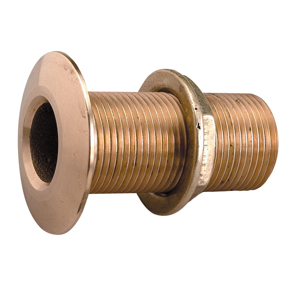 Perko 1" Thru-Hull Fitting with Pipe Thread Bronze MADE IN THE USA