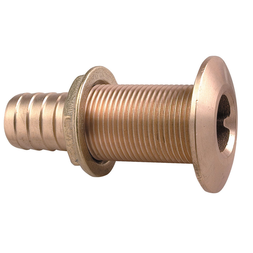 Perko 1-1/4" Thru-Hull Fitting for Hose Bronze MADE IN THE USA