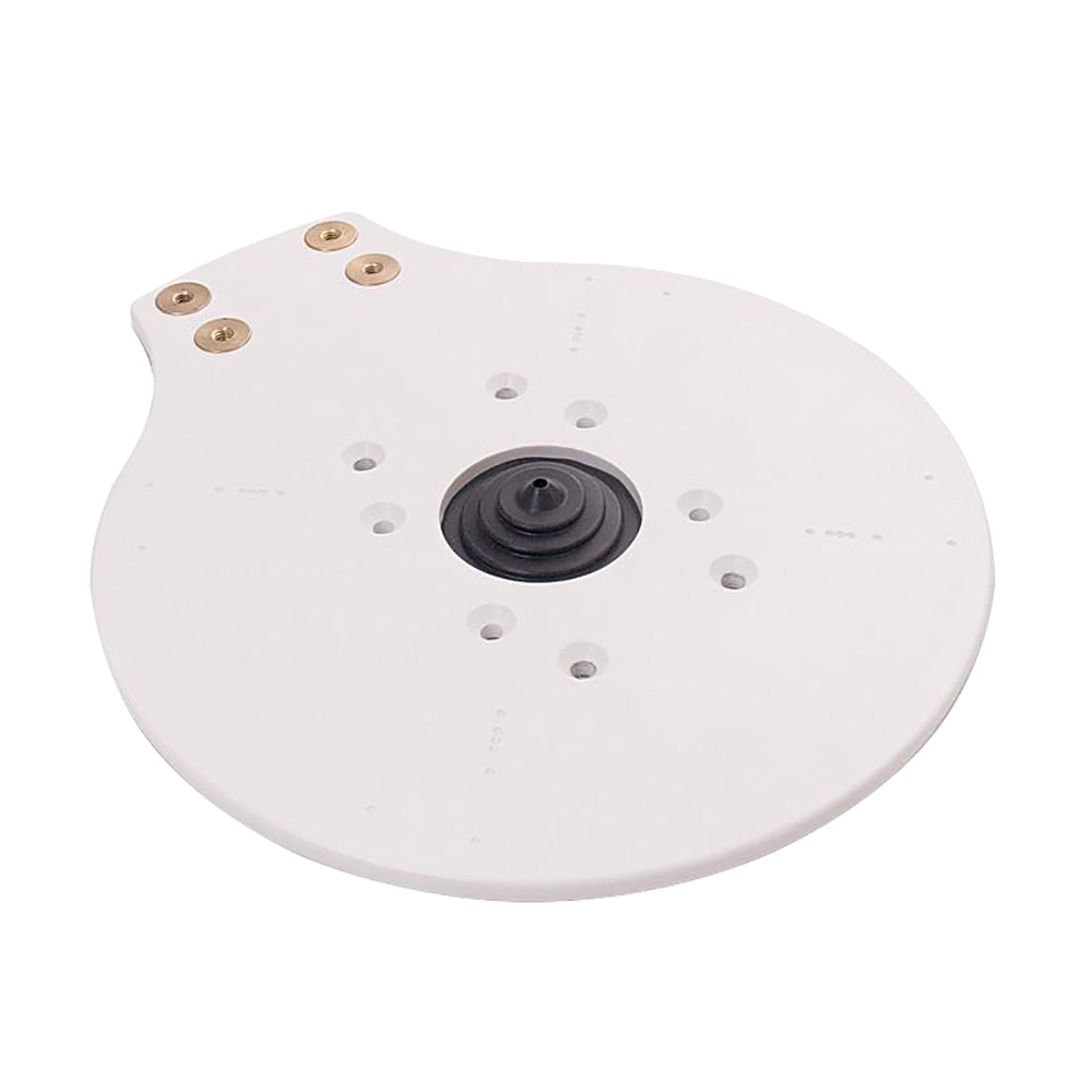 Seaview Modular Top Plate for Small Satellite Dome Radar Unique Design, White