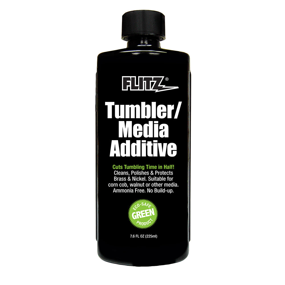 Flitz Tumbler Media Additive 7.6 oz Liquid Formula Cleaners Polish and Protect