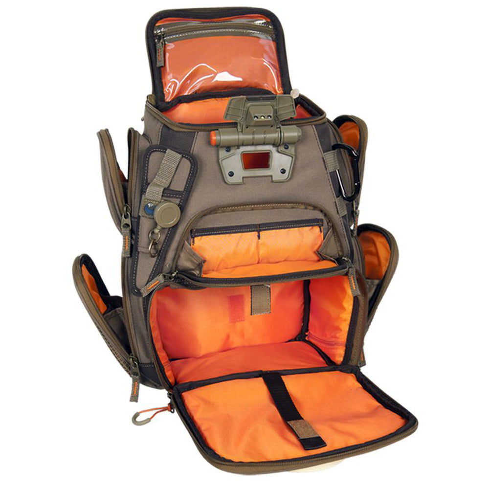 Wild River RECON Lighted Compact Tackle Backpack w/o Trays Retractable Lanyard