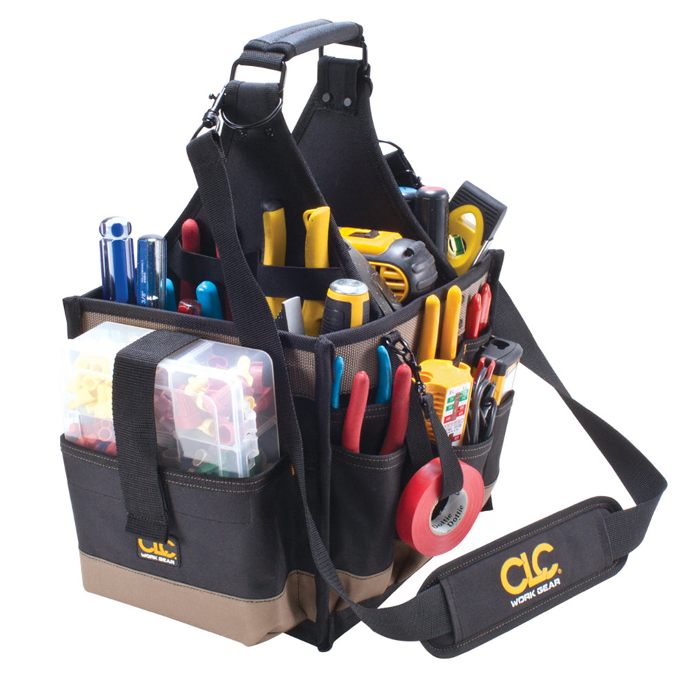 CLC 1528 Electrical Maintenance Tool Carrier 11" w/ 14 Additional Tools Pockets