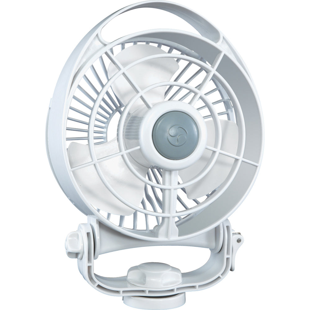 SEEKR by Caframo Bora 748 24V 3-Speed 6" Touch Control Marine Fan, White