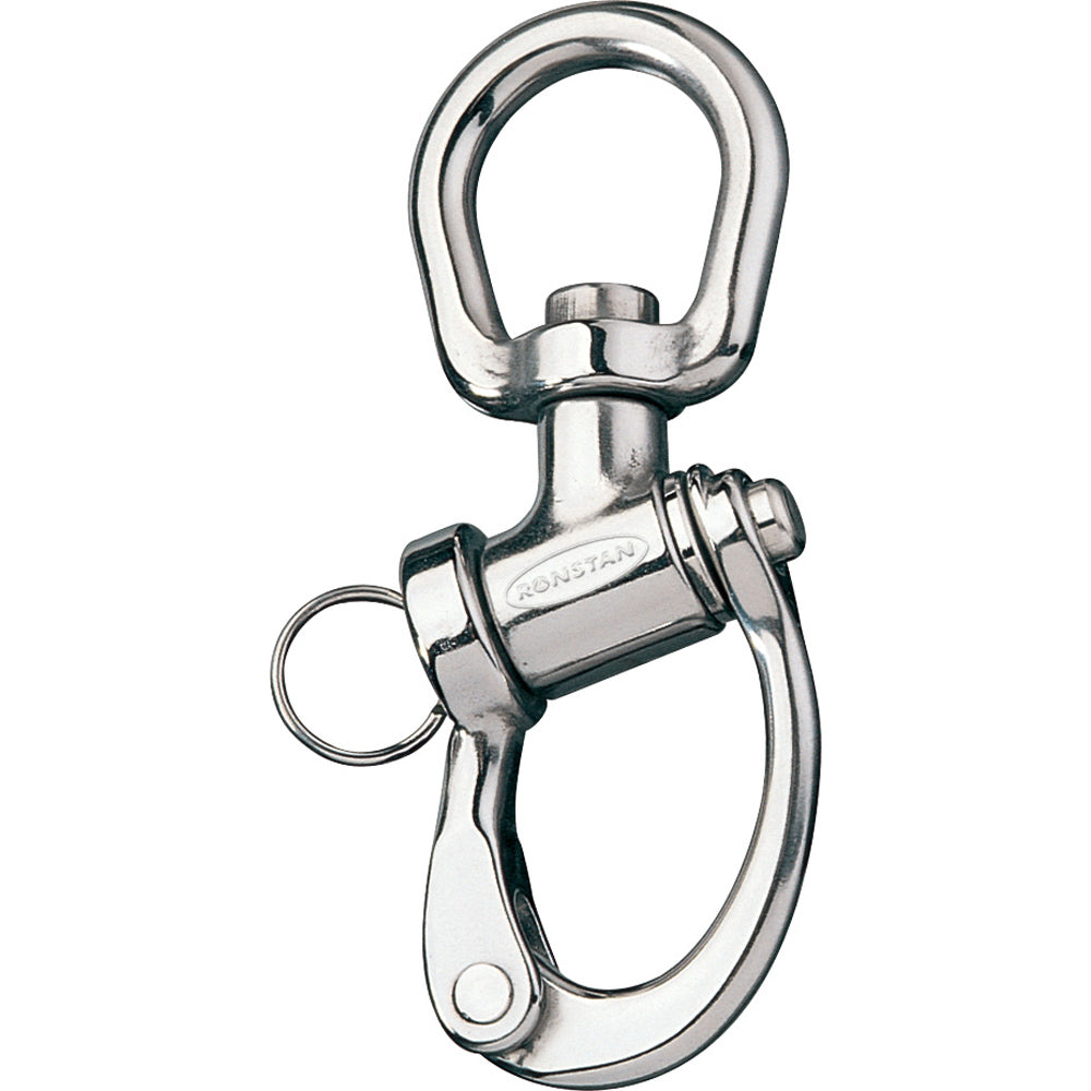 Ronstan Trunnion Snap Shackle Large Swivel Bail 122mm (4-3/4")L Pin and Spring