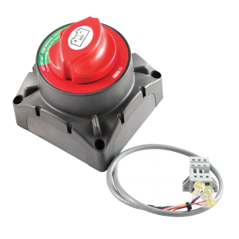 BEP Remote Operated Battery Switch with Optical Sensor - 500A 12/24v