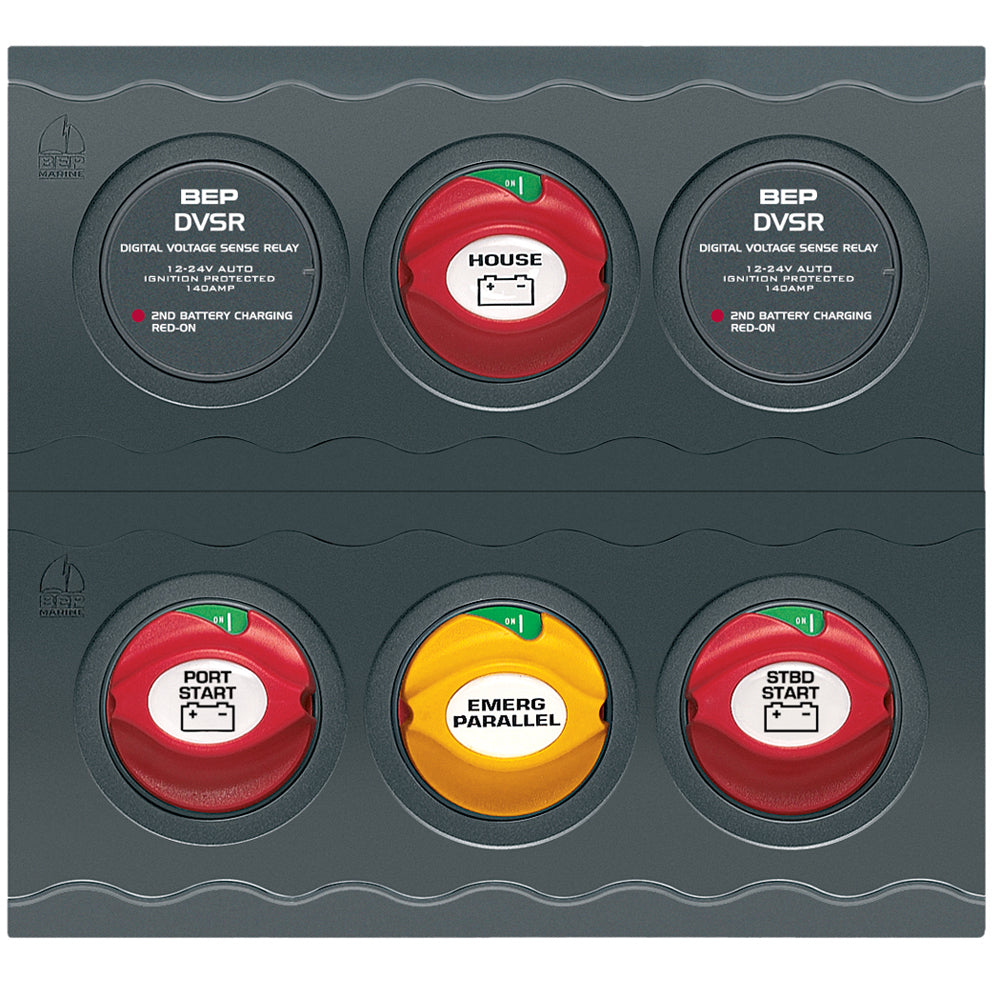 BEP Battery Management Contour Connect Panel for Twin Engines with VSR's