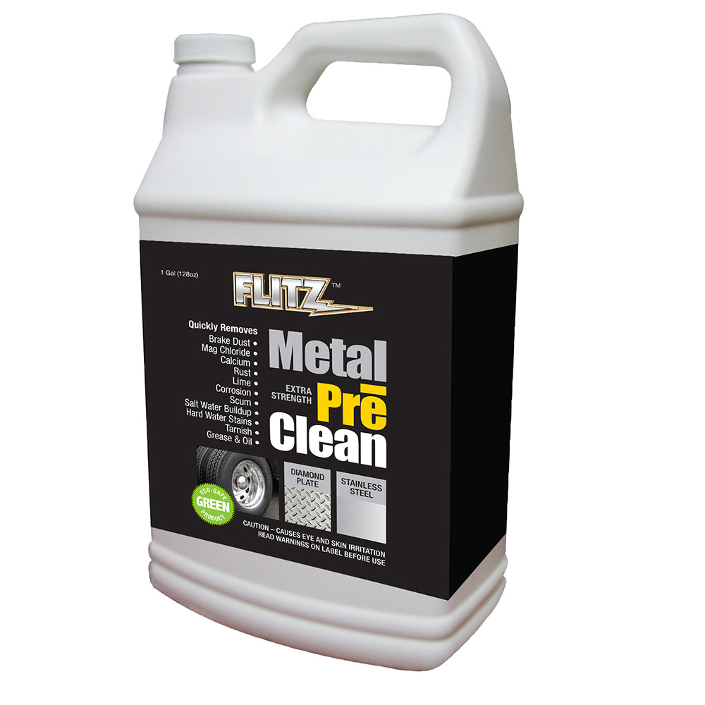 Flitz Metal Pre-Clean All Metals Including Stainless Steel Gallon Refill