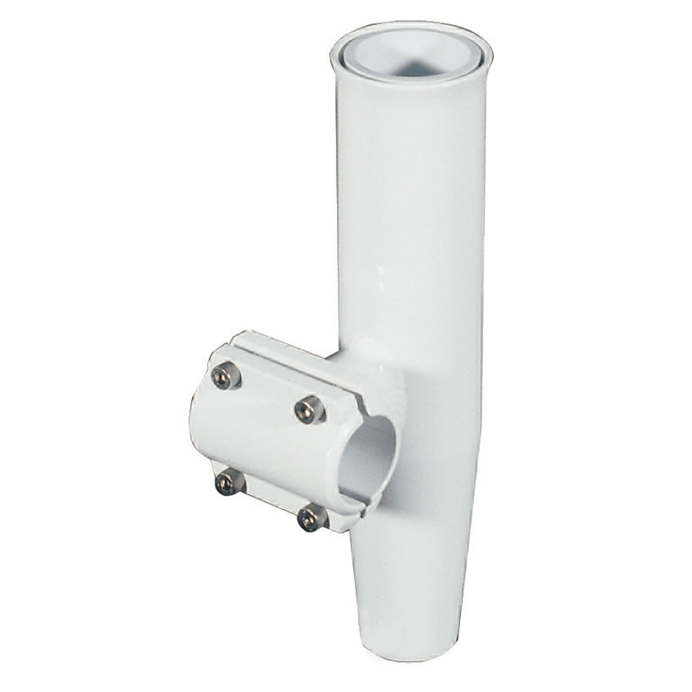 Lee's Clamp-On Rod Holder - White - Horizontal Mount - Fits 1.050" O.D. Pipe