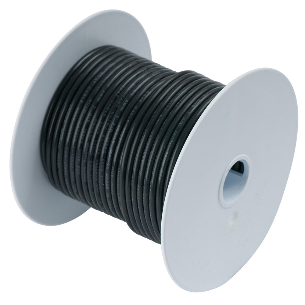 Ancor Black 10 AWG Tinned Copper Wire - 500'