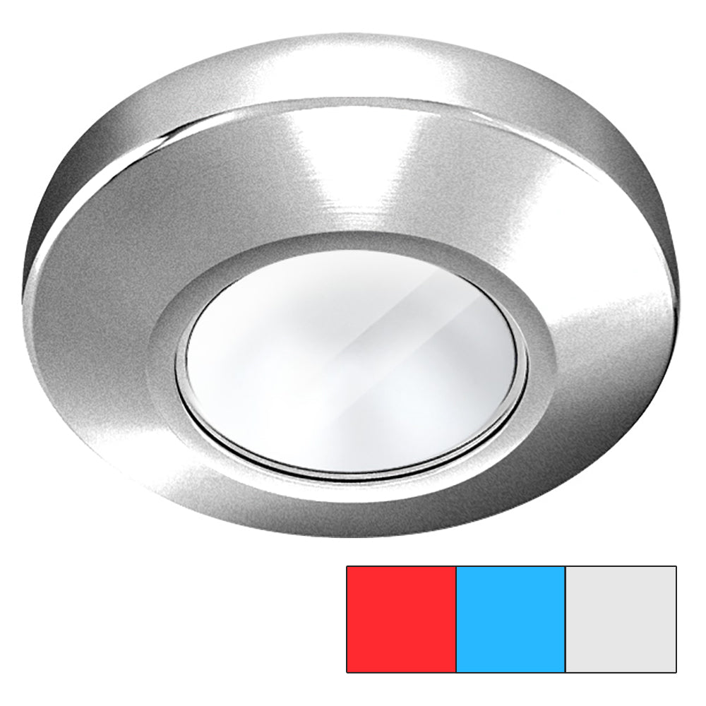 i2Systems Profile Tri-Light Surface Light Red, Cool White, Blue Brushed Nickel