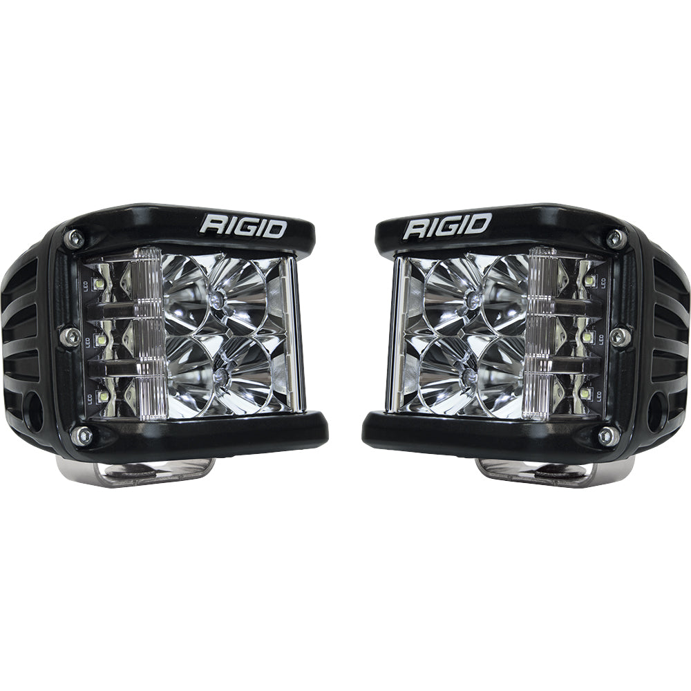 RIGID Industries Black D-SS Series PRO Flood LED Surface Mount Pair, 262113