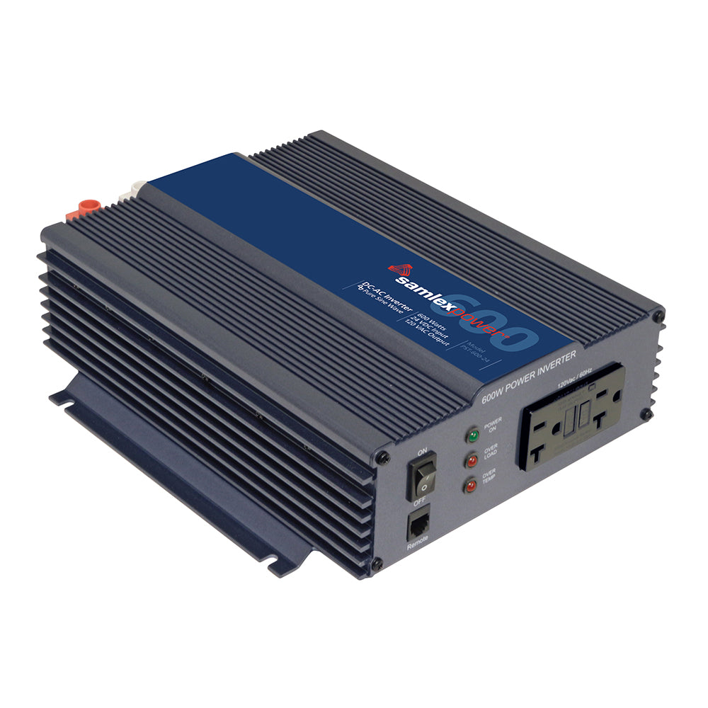 Samlex 600W Pure Sine Wave Inverter 24V with Dual GFCI Protected AC Outlets