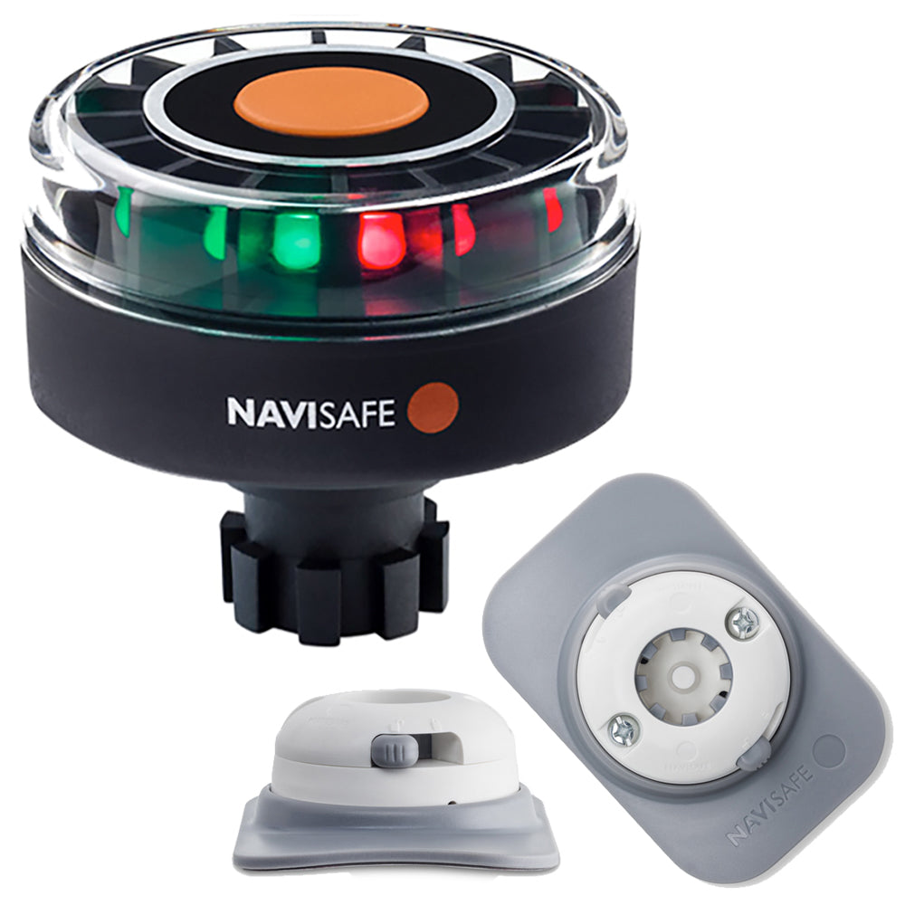 Navisafe Navilight Tricolor 2NM with Navibolt Base & RIB Mount - White