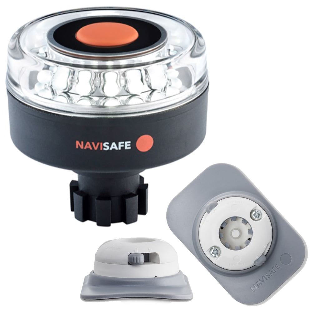 Navisafe Navilight 360° 2NM with Navibolt Base & RIB Mount - White