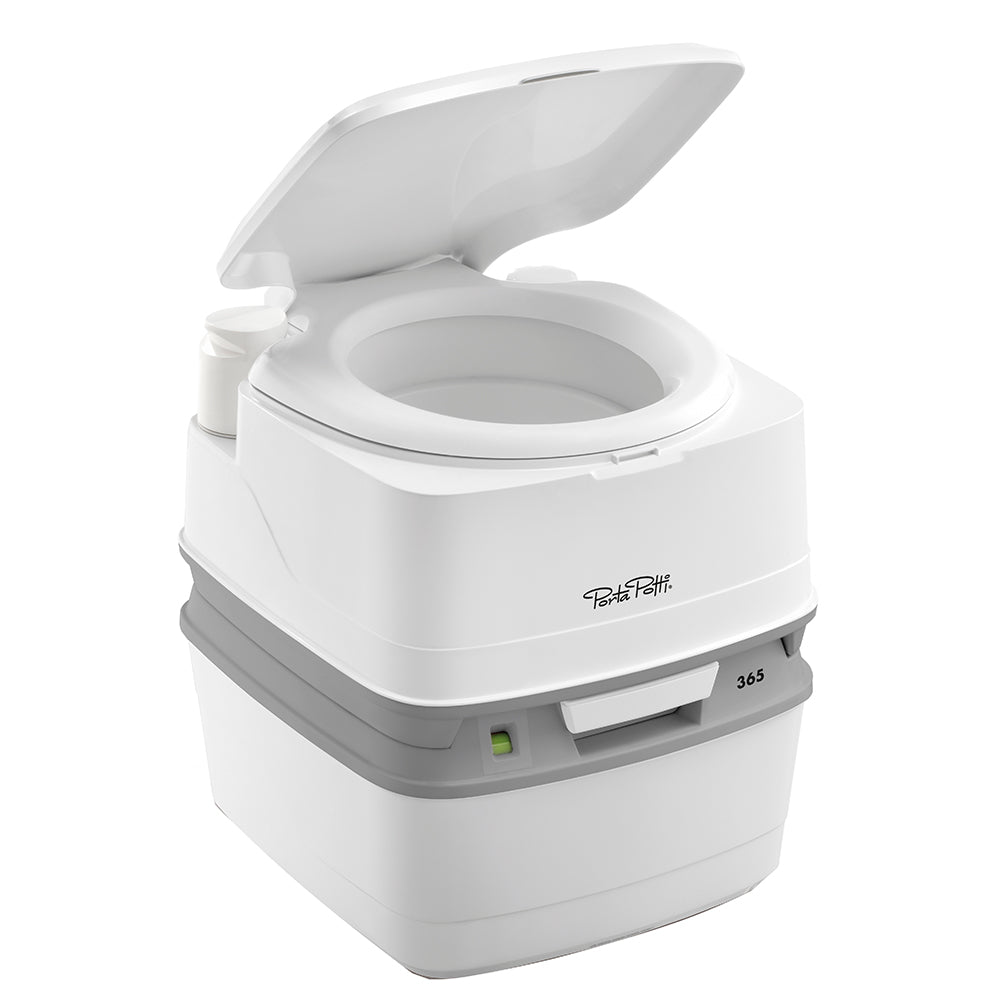 Thetford 92820 Porta Potti 345 Marine Toilet with Waste Holding Tank, White