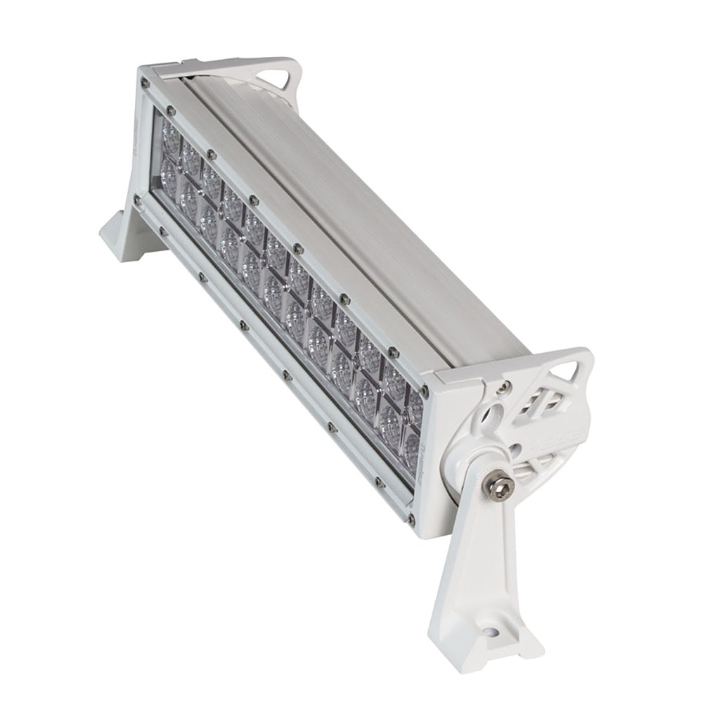 HEISE HE-MDR14 14" Dual Row Marine LED Light Bar with Reverse Polarity, White