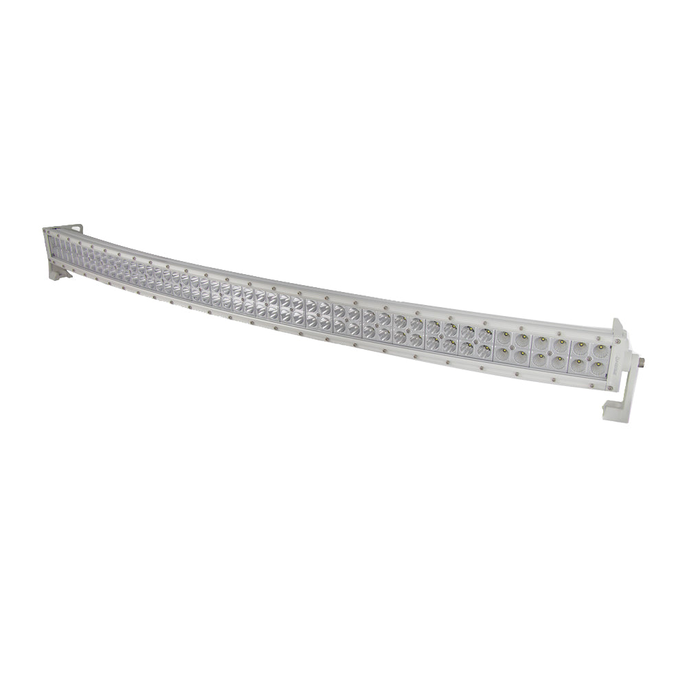 HEISE 42" Dual Row Marine Curved LED Light Bar with Reverse Polarity Protections