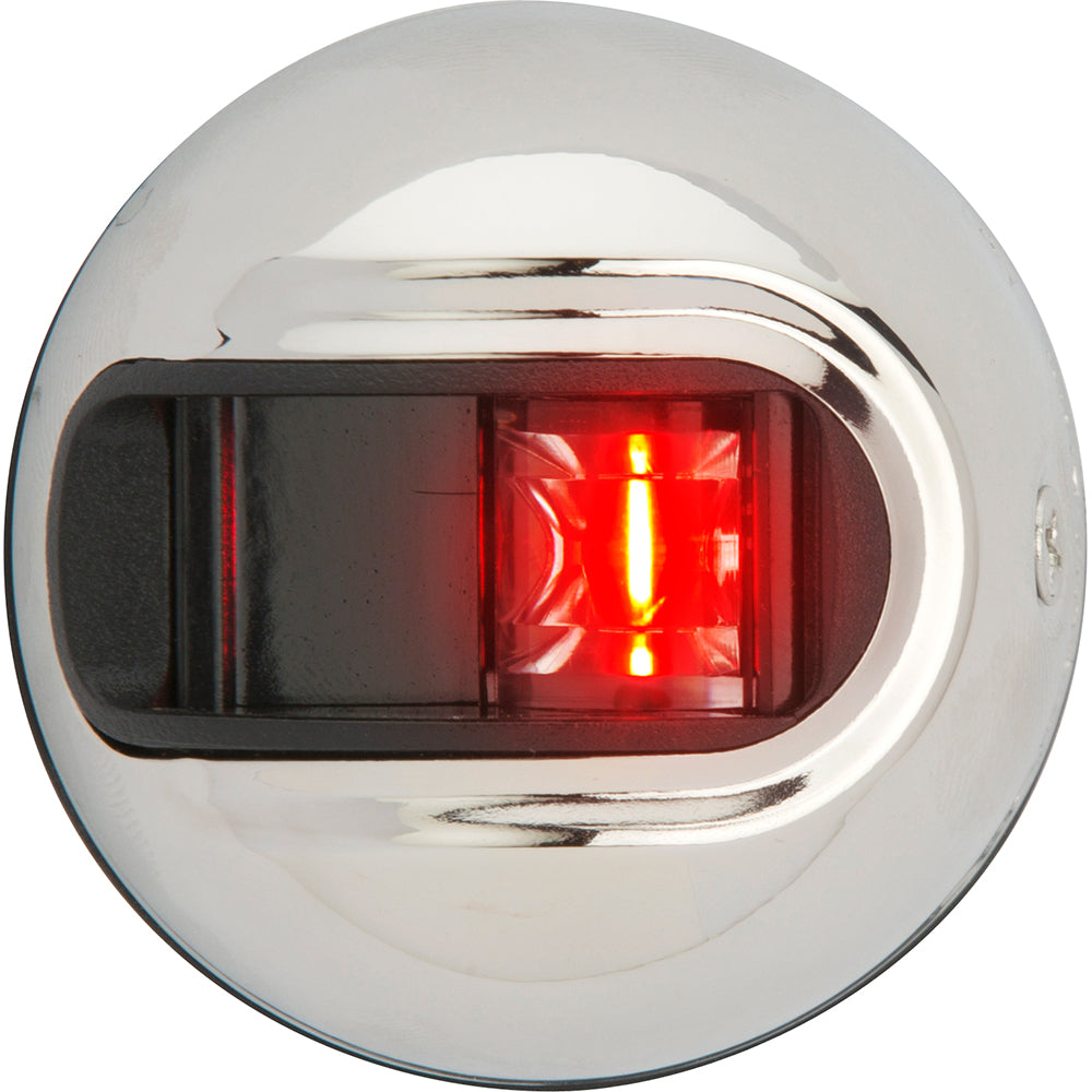 Attwood LightArmor Vertical Surface Mount Navigation Light - Port (red) - 2NM