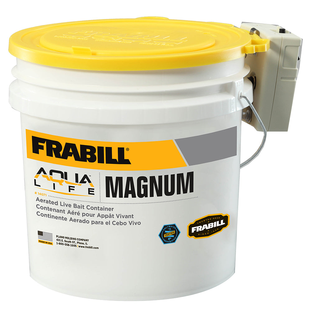 Frabill Magnum Bucket - 4.25 Gallons with Aerator