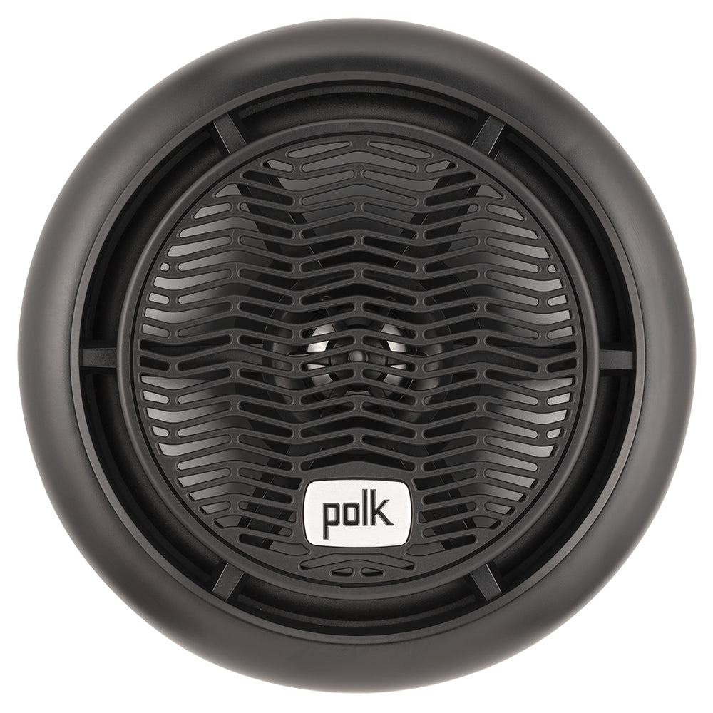 Polk UMS77BR 7.7" 200W Ultramarine Coaxial Entertainment Speakers Audio, Black