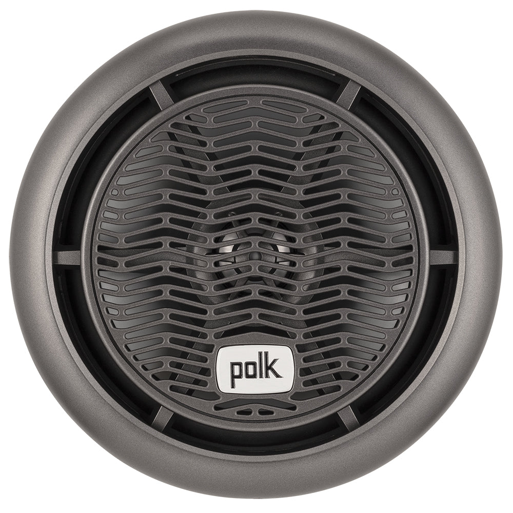 Polk UMS77SR 7.7" 200W Ultramarine Coaxial Entertainment Speakers Audio, Smoke