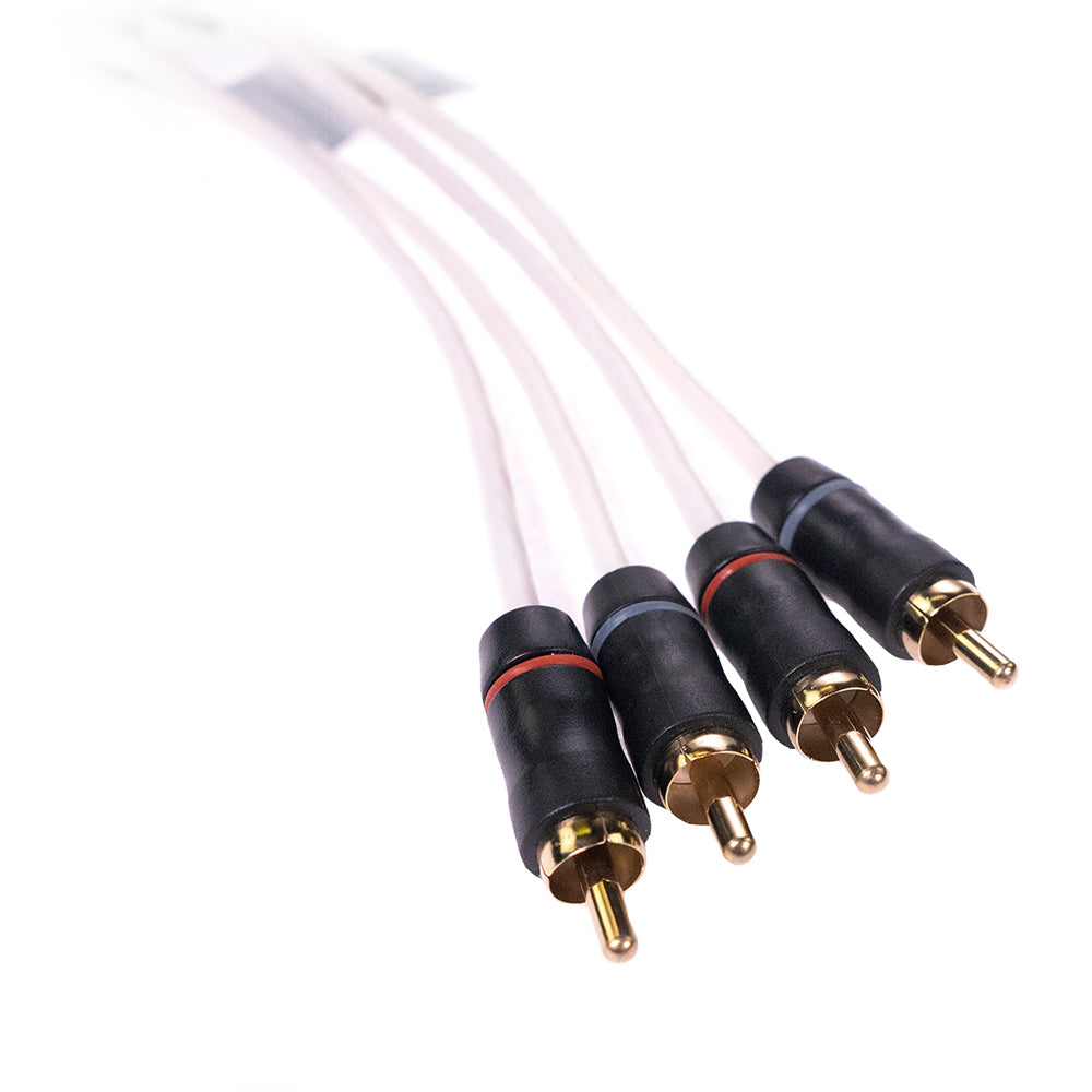 Fusion Performance RCA Cable - 4 Channel - 6'