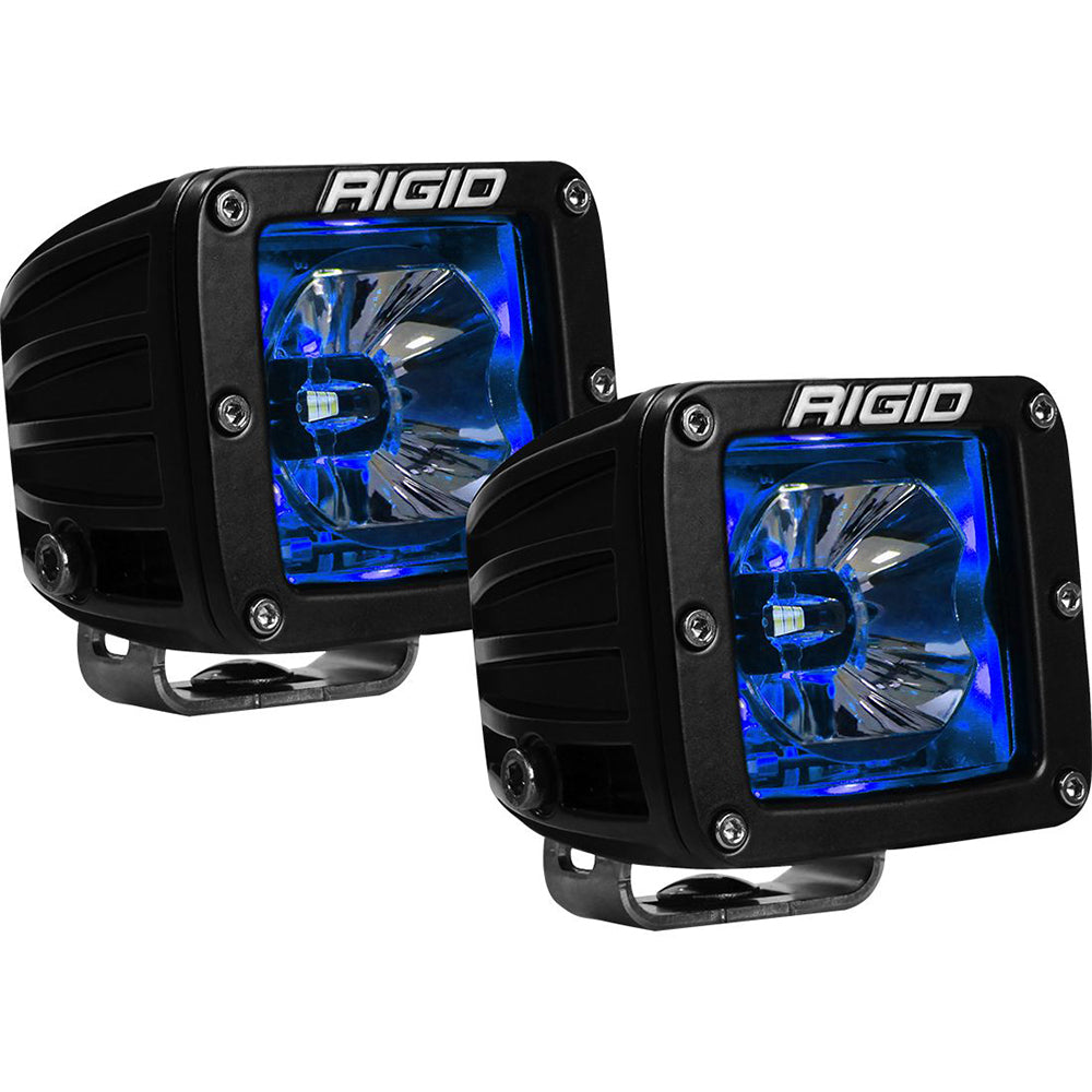 RIGID Industries 20201 Radiance Pod Blue Backlight Housing Lights, Black (Pair)