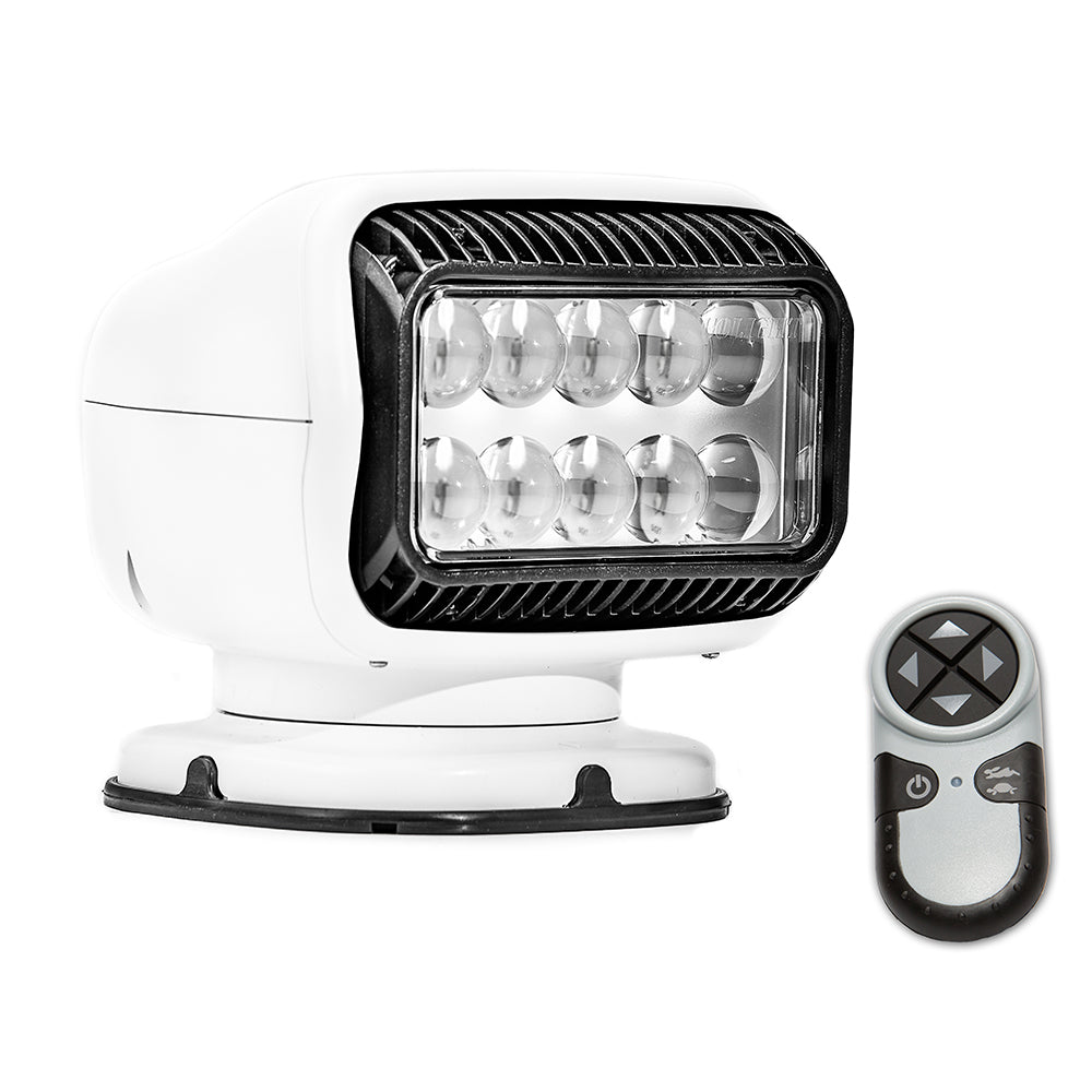 Golight Radioray Permanent Mount - White LED - Wireless Handheld Remote