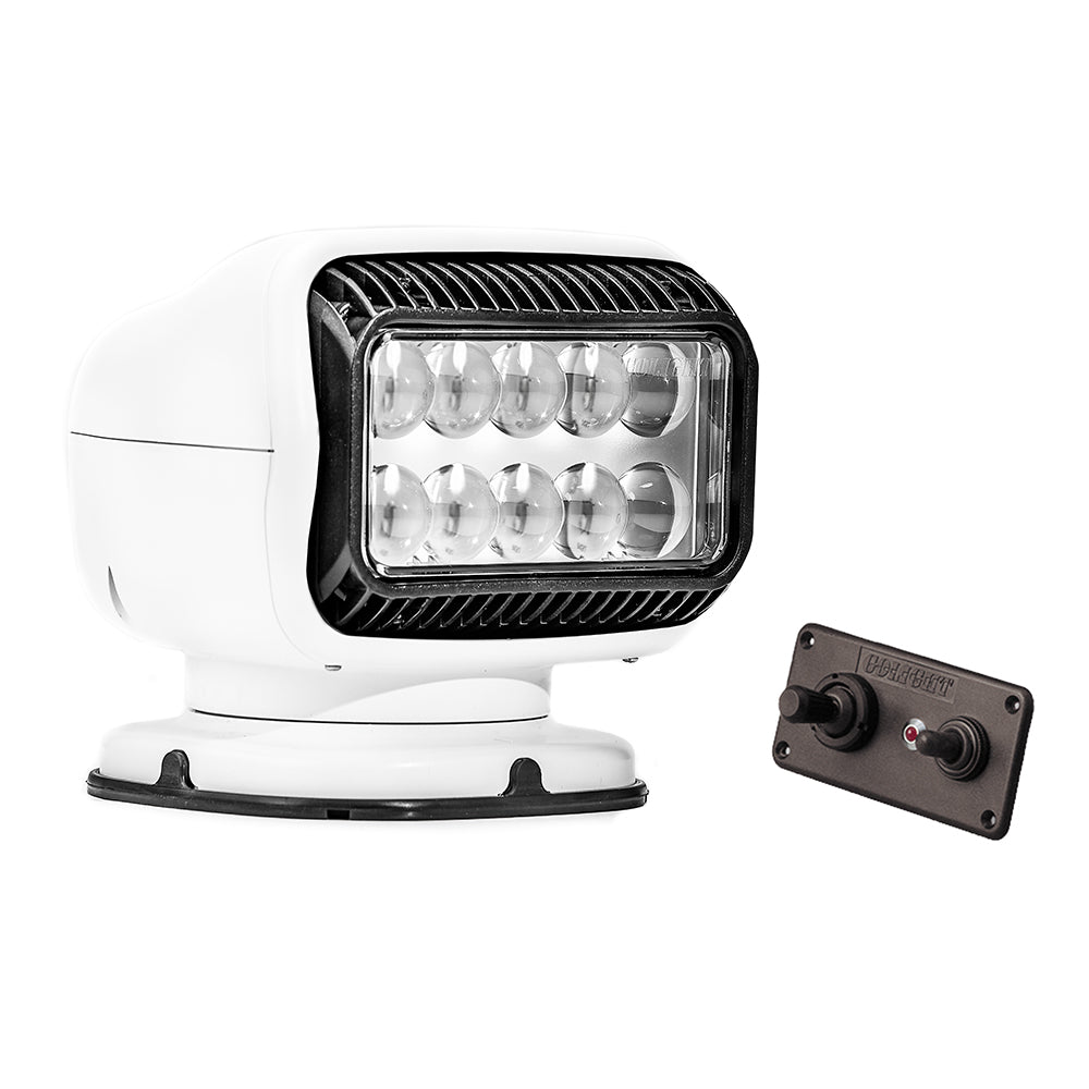 Golight Radioray Permanent Mount - White LED - Hard Wired Dash Mount Remote