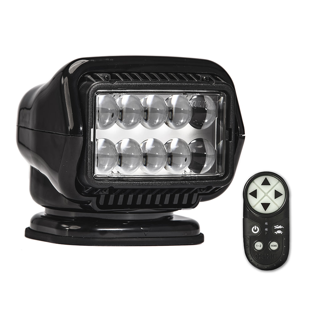 Golight Stryker Portable Magnetic Base Black LED w/Wireless Handheld Remote