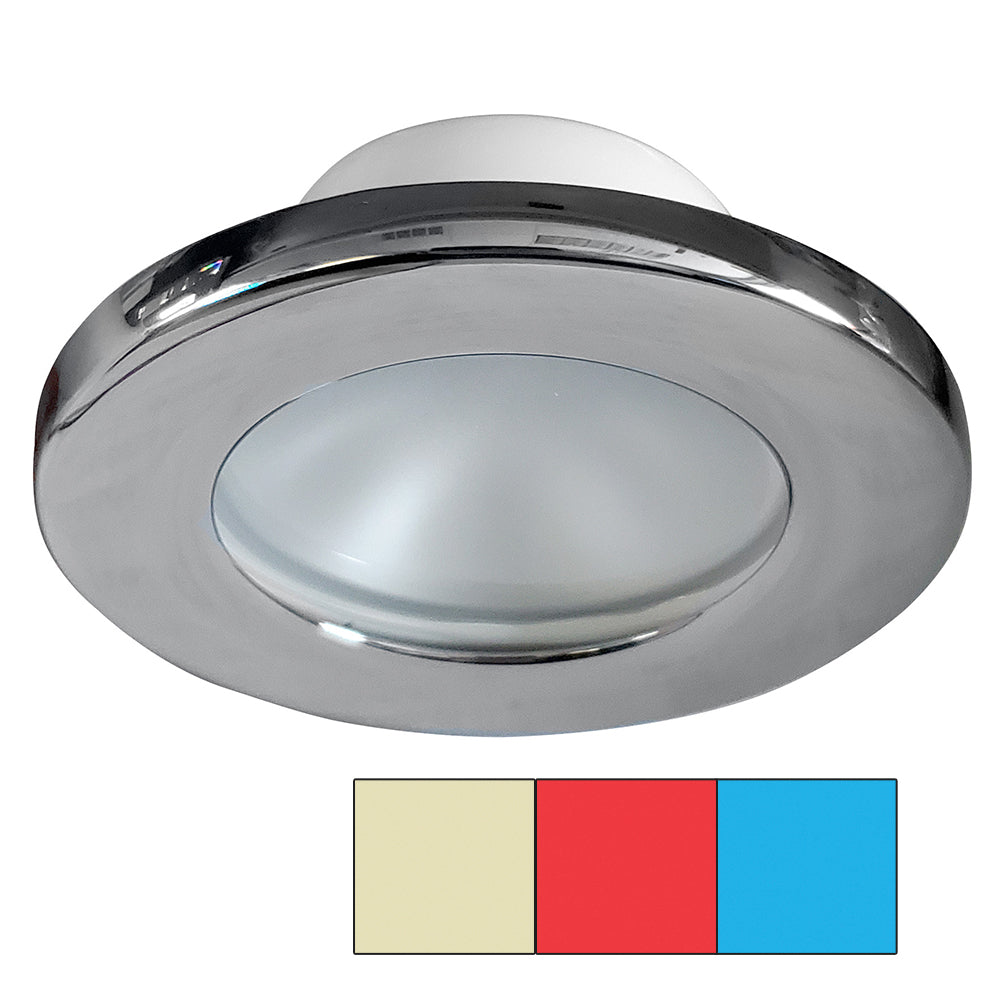 i2Systems Apeiron A3120 Screw Mount Light Red, Warm White & Blue - Chrome Finish