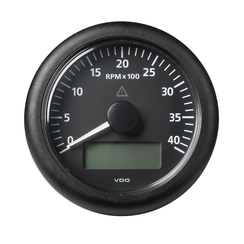 Veratron 3-3/8" ViewLine Tach w/ Multifunction Display, 0 to 4000 RPM Dial Bezel