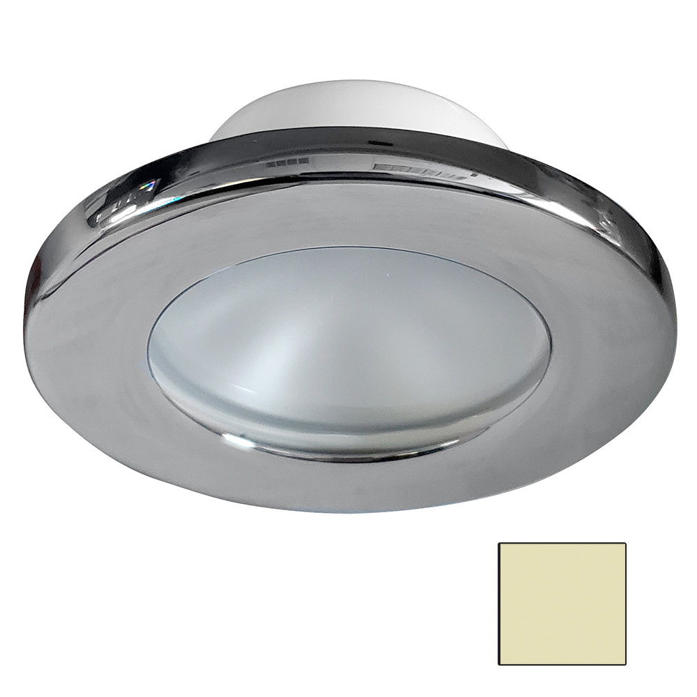 i2Systems Apeiron A3101Z 2.5W Screw Mount Light, White Polished Chrome Finish