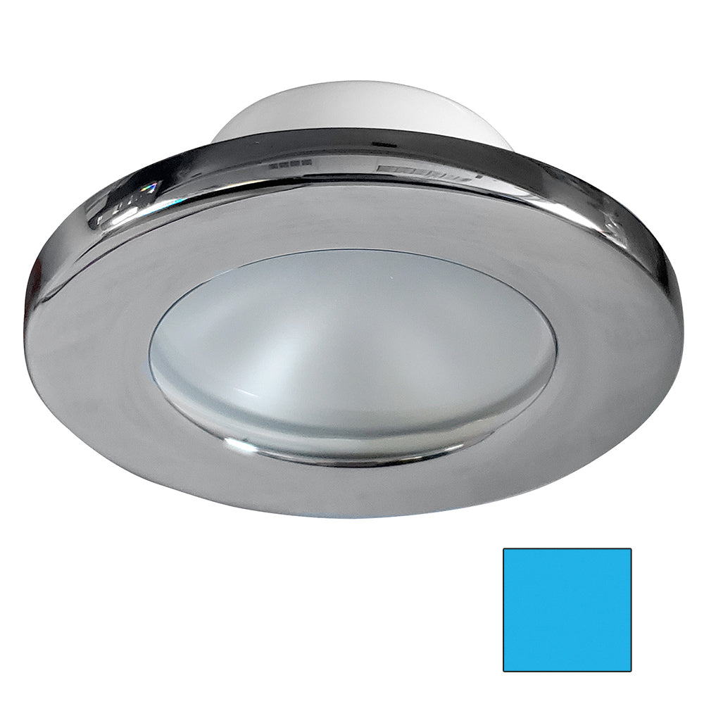 i2Systems Apeiron A3100Z Screw Mount Light - Blue - Polished Chrome Finish