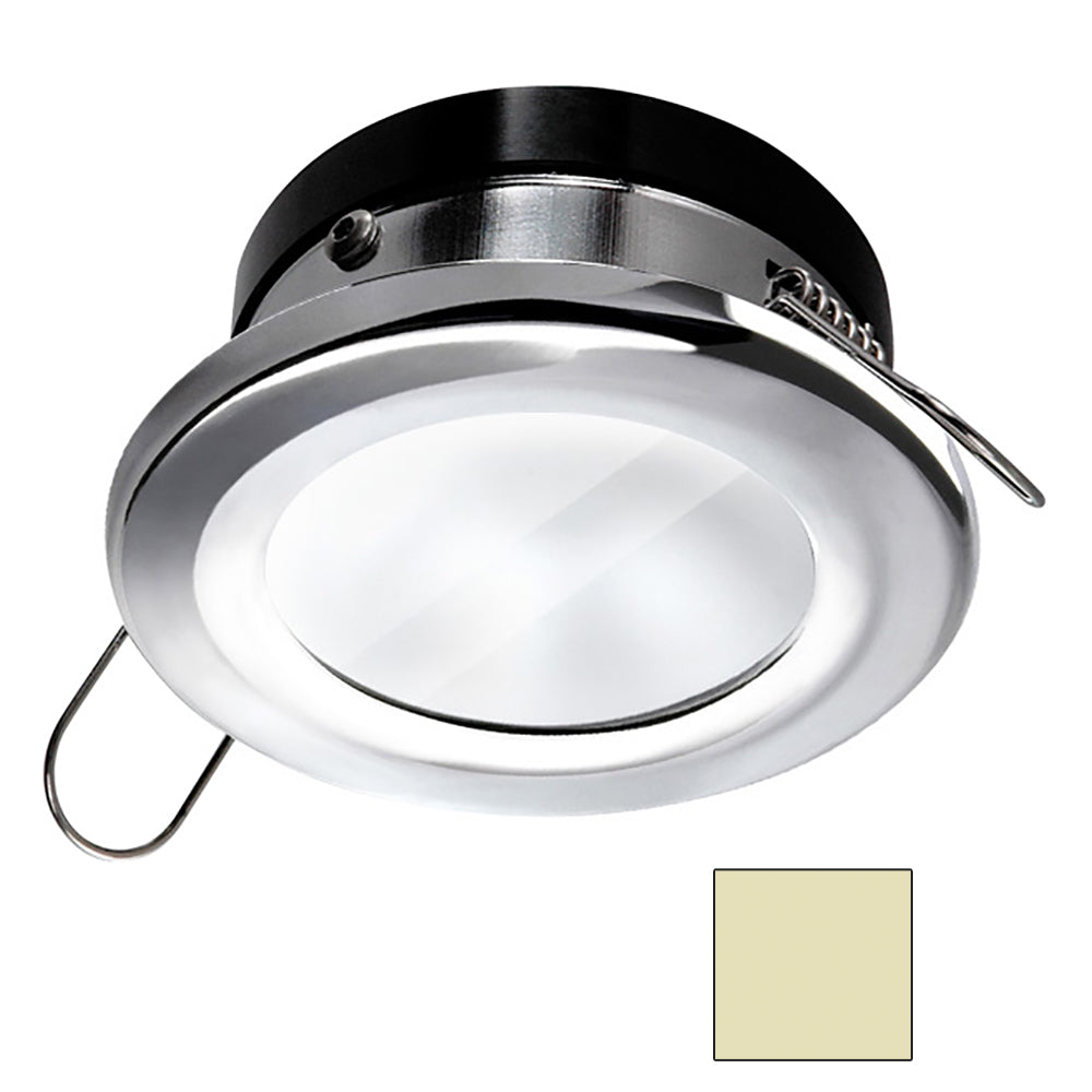 i2Systems Apeiron A1110Z 4.5W Spring Mount Light Round Warm White, Chrome Finish