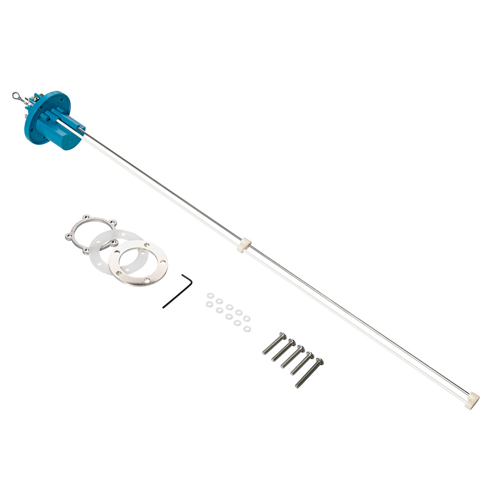 Veratron Fresh Water Level Sensor with Sealing Kit #370, 12-24V, 4-20mA 80-600mm