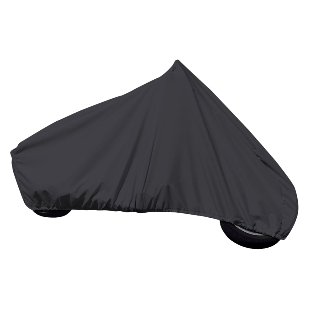 Carver Sun-Dura Motorcycle Cruiser with Up to 15" Windshield Cover - Black