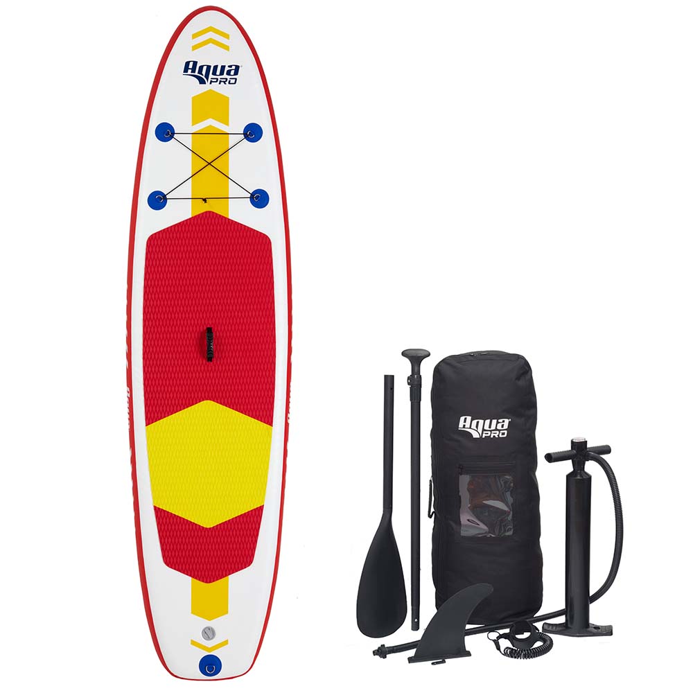 Aqua Leisure 10' Stand-Up Paddleboard Drop Stitch w/Oversized Backpack for Board