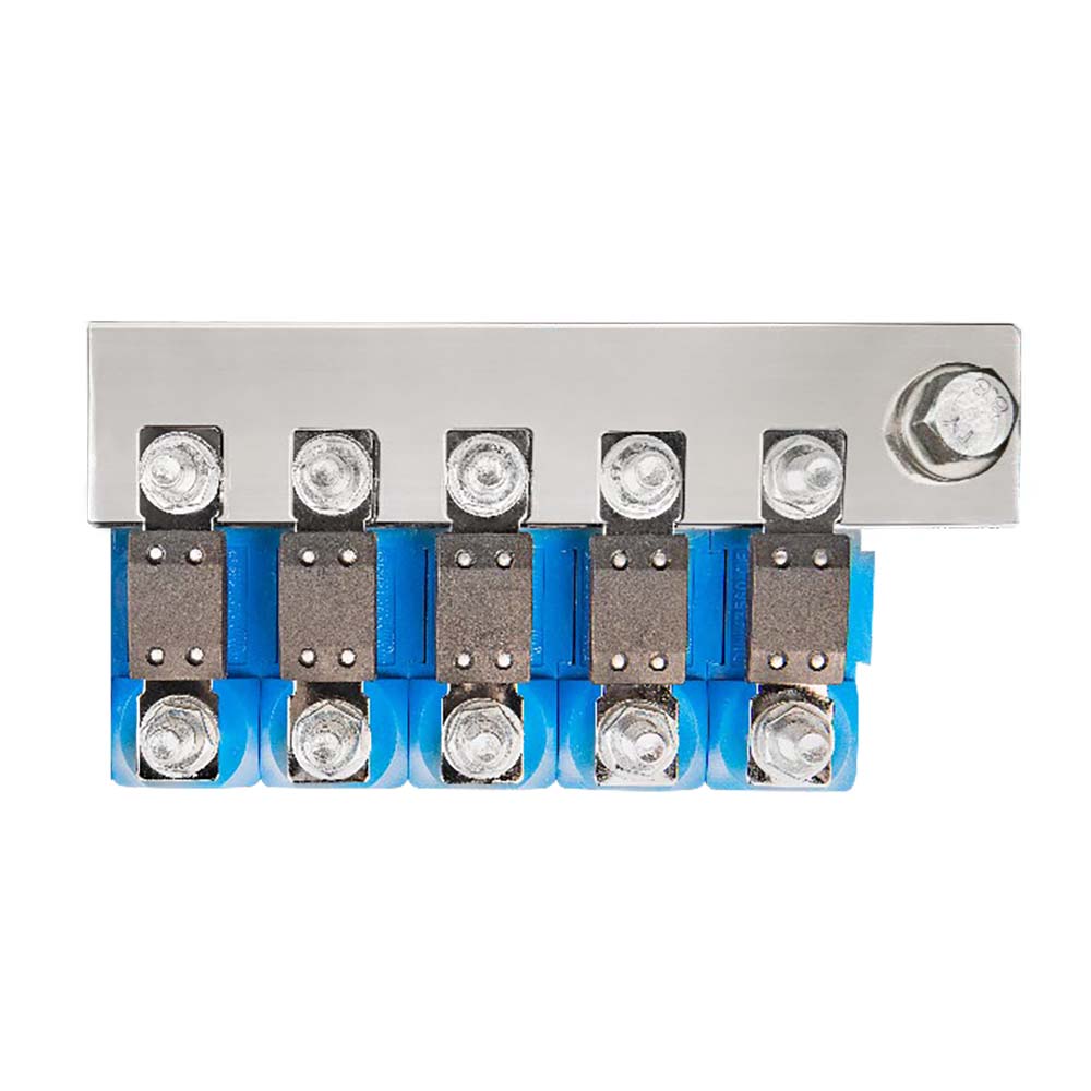 Victron Busbar to Connect 5 Mega Fuse Holders - Busbar Only Fuse Holders