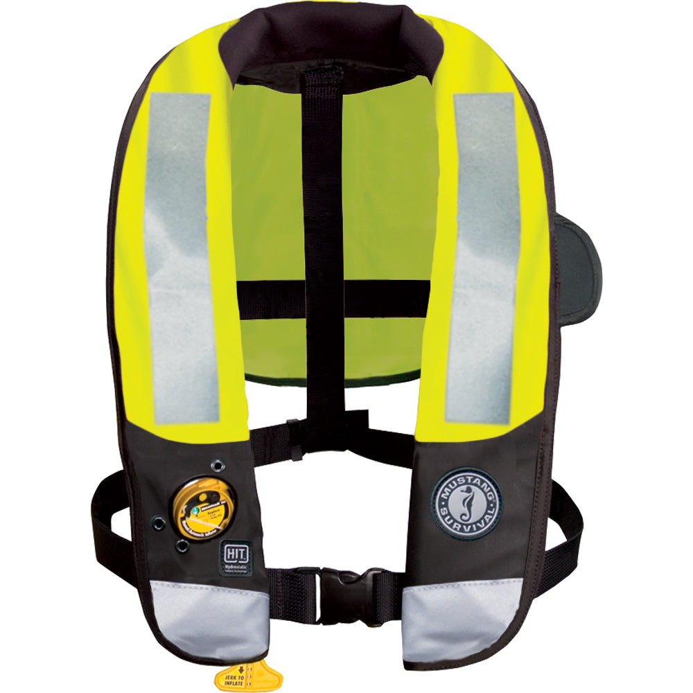 Mustang HIT High Visibility Inflatable PFD Fluorescent, Automatic/Manual