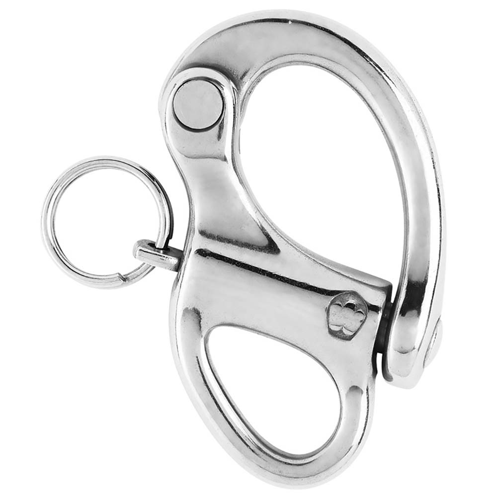 Wichard 2-3/4" Snap Shackle with Fixed Eye - 70mm