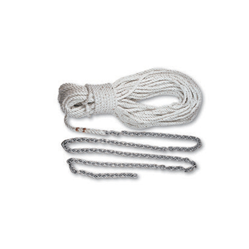 Lewmar Premium Anchor Rode 215'-15' of 1/4" Chain & 200', 1/2" Rope with Shackle