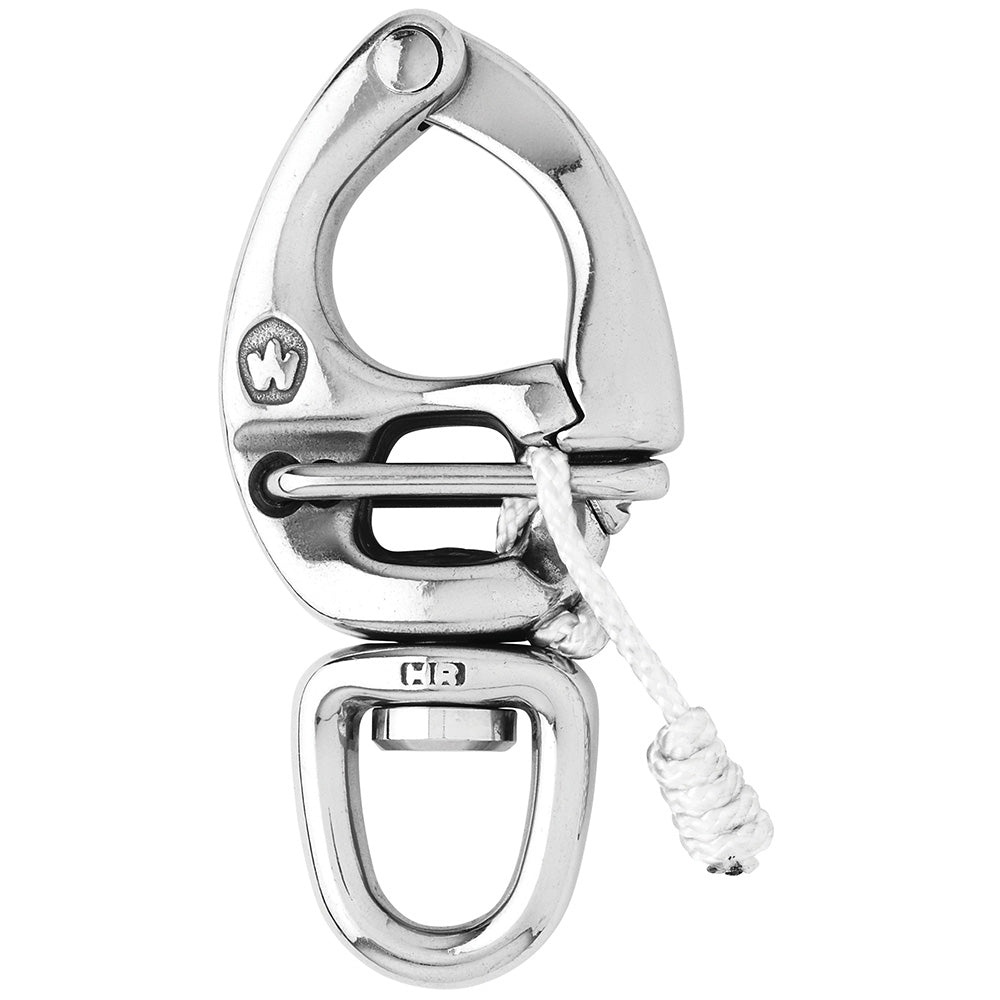 Wichard HR Quick Release Snap Shackle with Swivel Eye - Length 2-3/4"