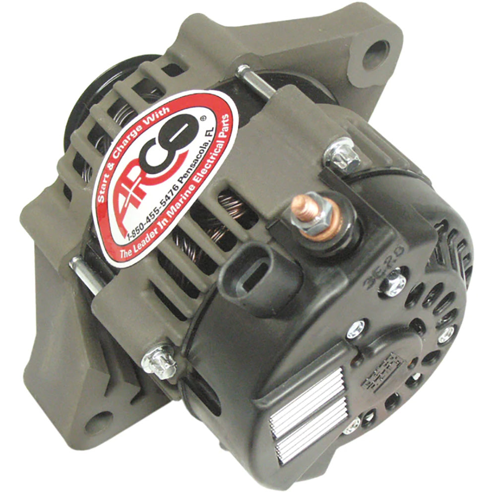 ARCO Marine Premium Outboard Alternator with Multi-Groove Pulley - 12V 50A